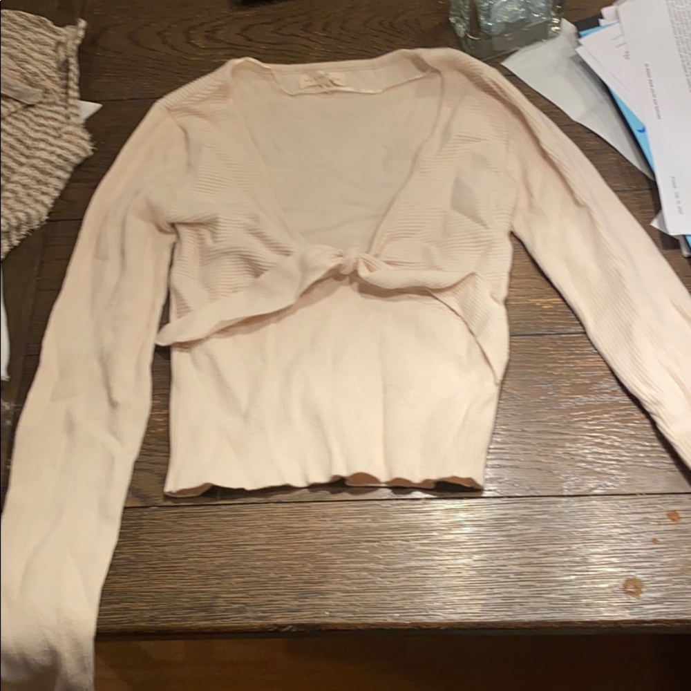 LA hearts tie sweater